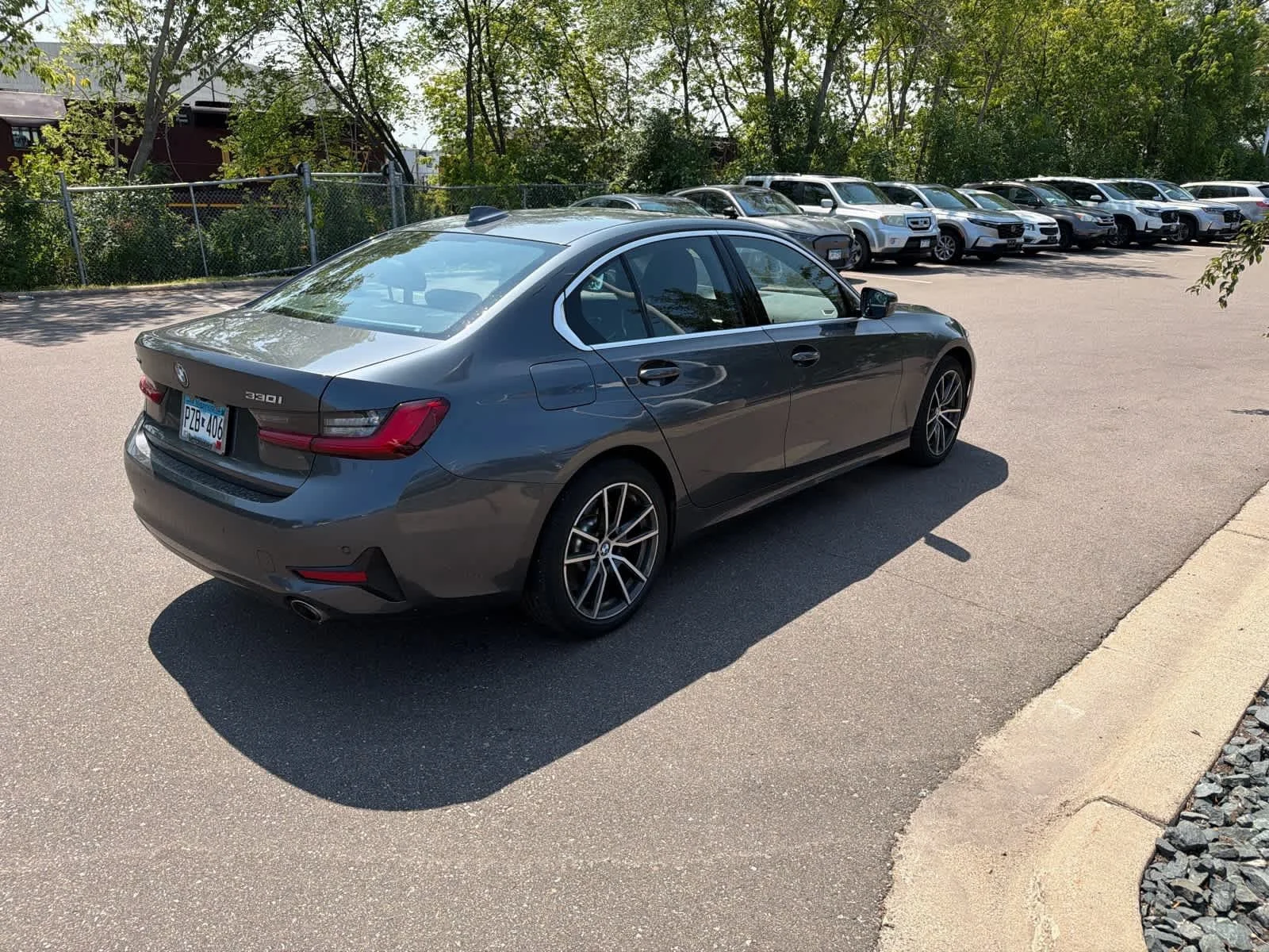 Used 2019 Mineral Gray Metallic BMW 330i xDrive image 10