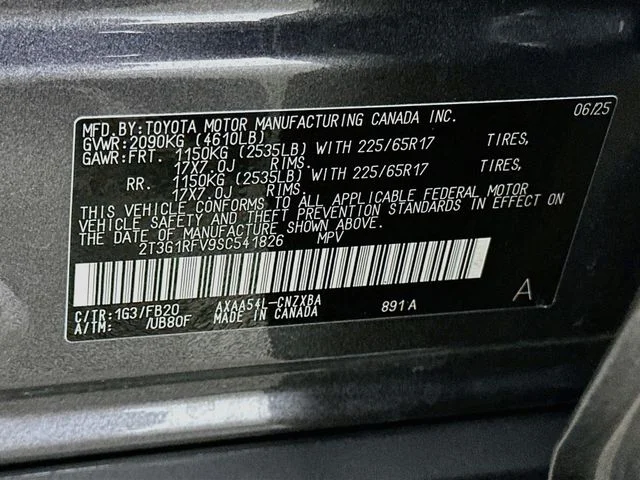 Certified Pre-Owned 2025 Toyota RAV4 LE