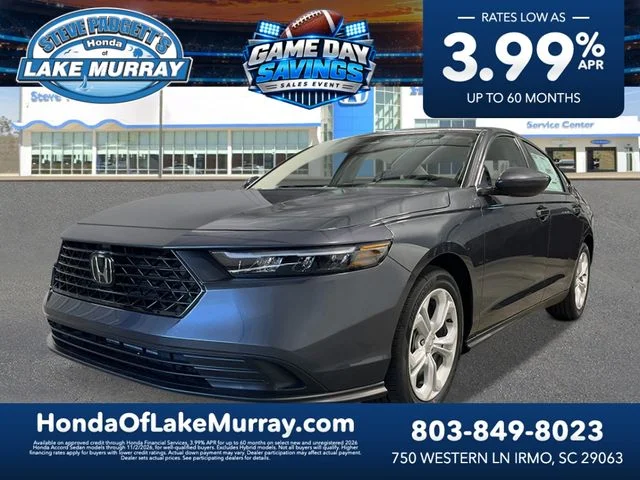 New 2026 Meteorite Gray Metallic Honda LX image 1