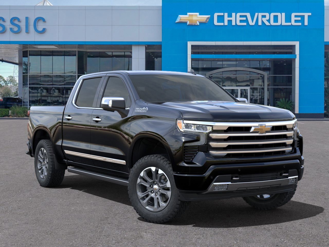 2025 Chevrolet Silverado 1500 High Country Black at Classic Elite Chevrolet Hwy 6