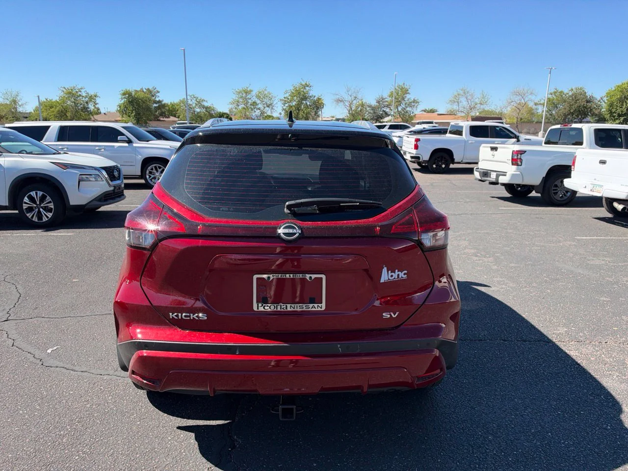 Used 2023 Scarlet Ember Tintcoat Super Black Nissan SV image 5
