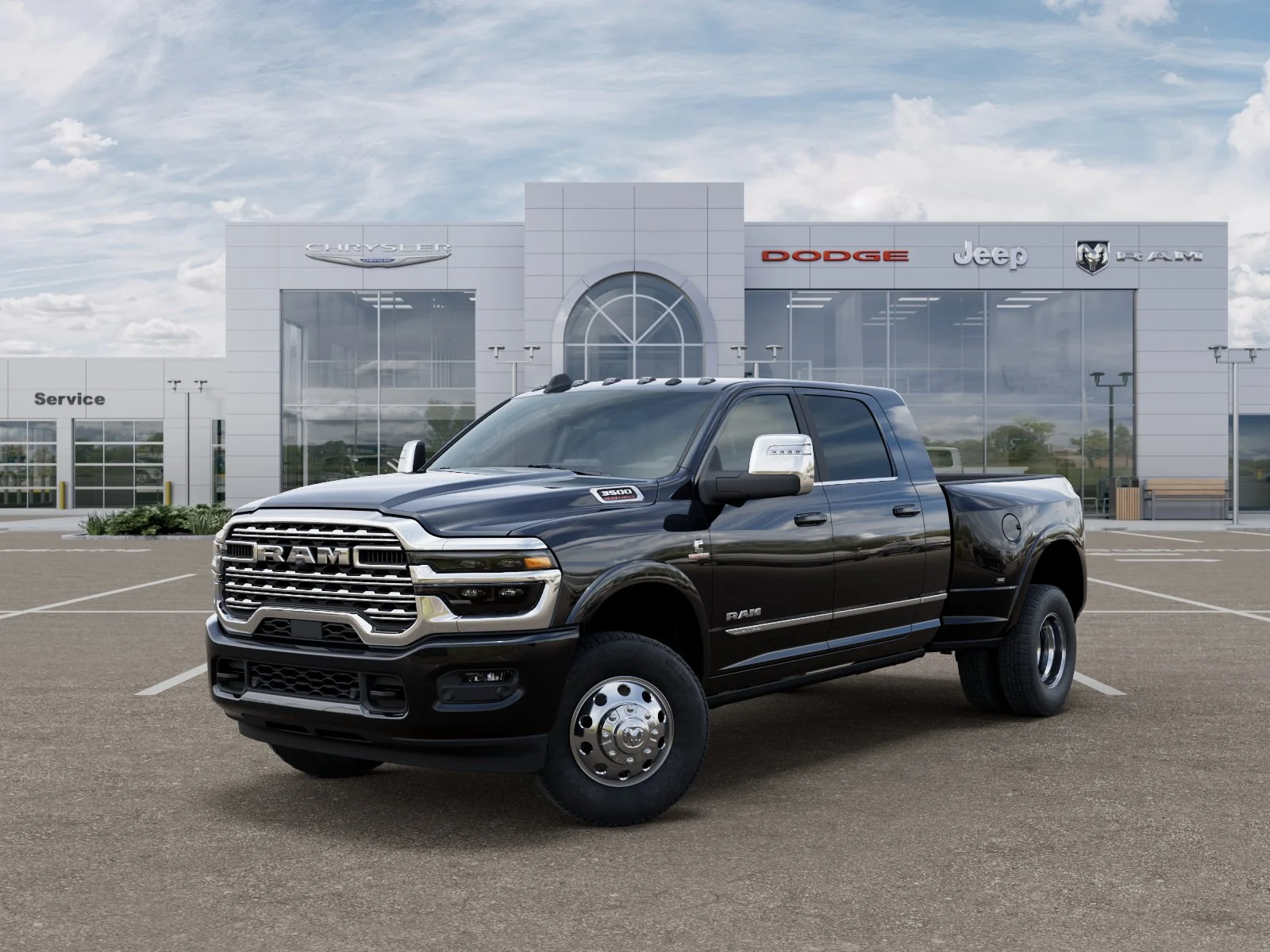 New 2026 Diamond Black Crystal Pearlcoat RAM Limited image 28
