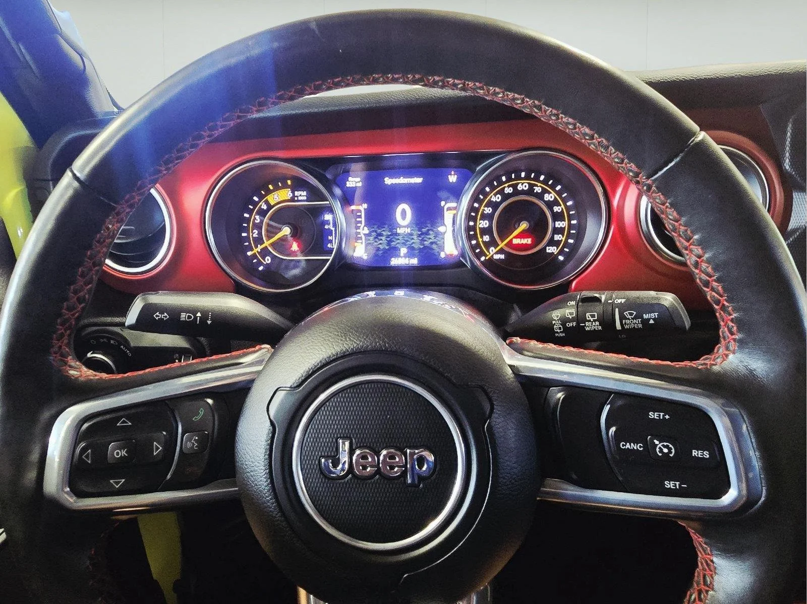 Used 2023 High Velocity Clearcoat Jeep Rubicon image 16