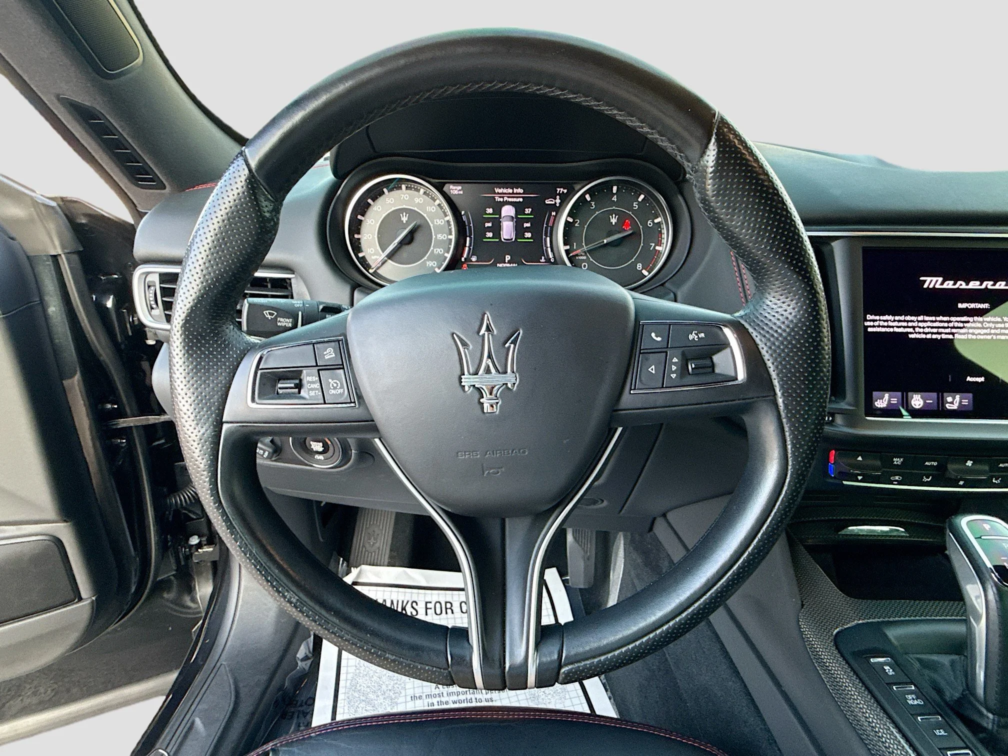 Used 2022 Nero Ribelle Metallic Maserati Modena image 40