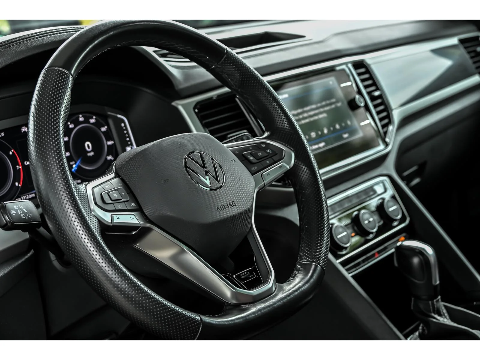 Used 2023 Black Volkswagen V6 SEL Premium R-Line 4Motion image 16