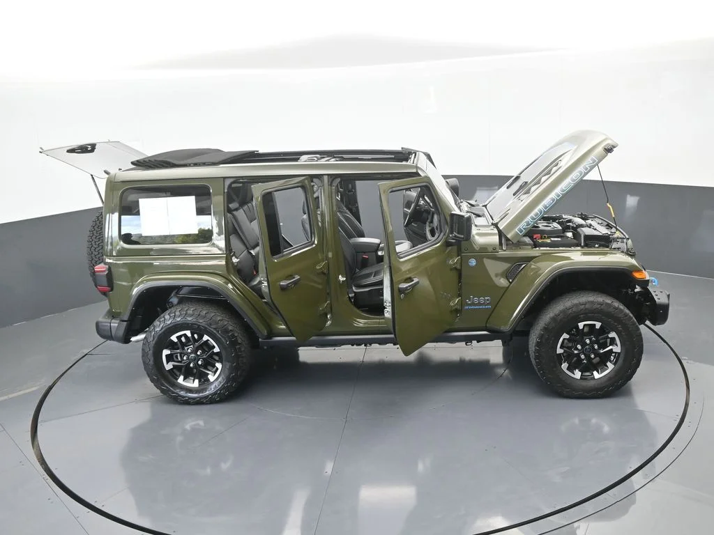Used 2024 Sarge Green Clearcoat Jeep Rubicon 4xe image 78