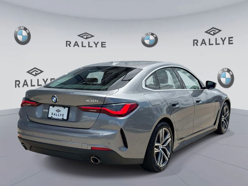 Certified Used 2024 Gray Metallic BMW 430i Gran Coupe image 10
