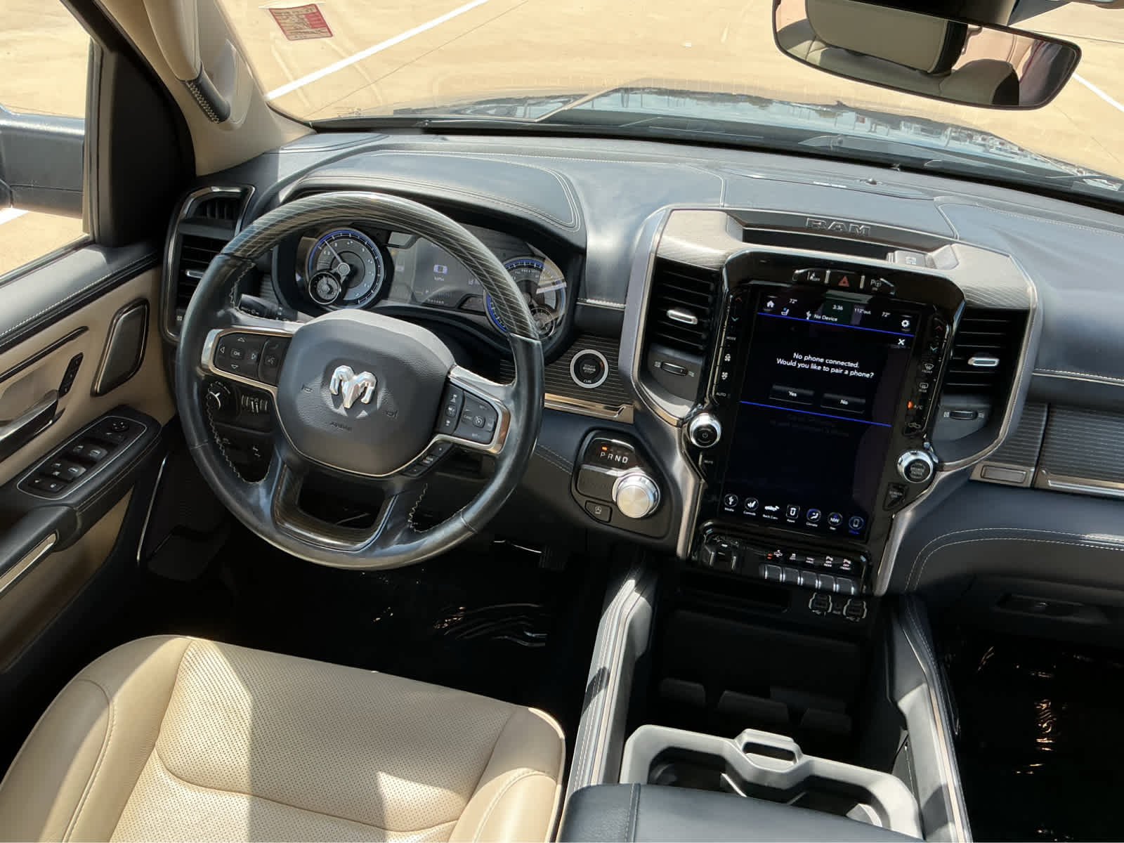 Used 2021 Maximum Steel Metallic Clearcoat Ram Limited image 24