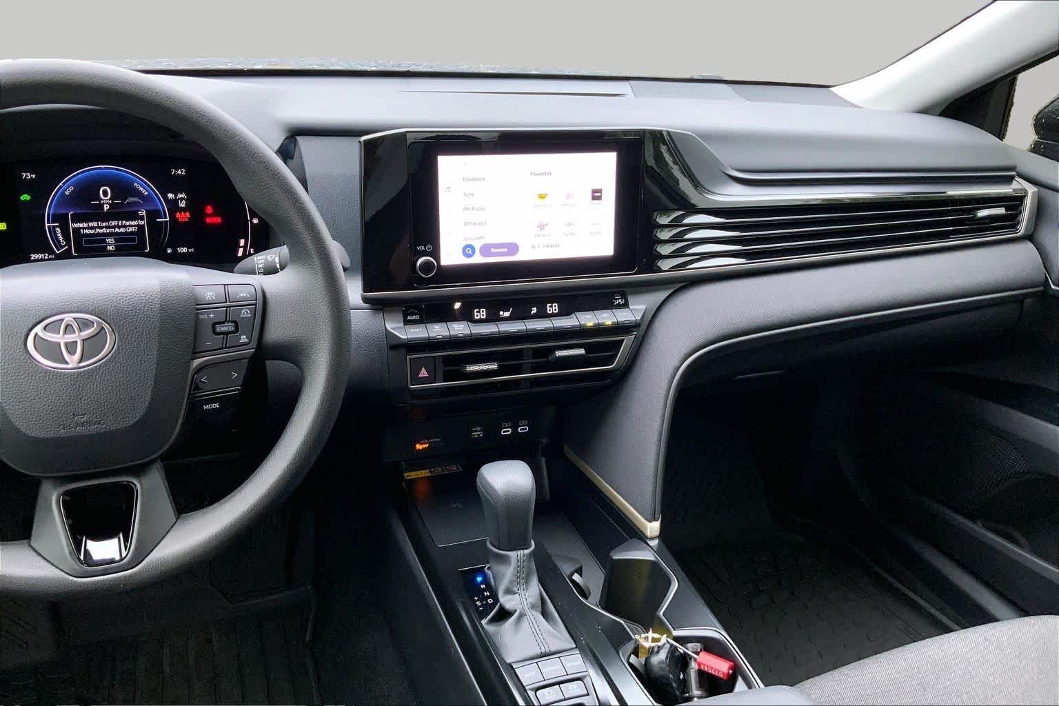 Used 2025 Midnight Black Metallic Toyota LE image 6