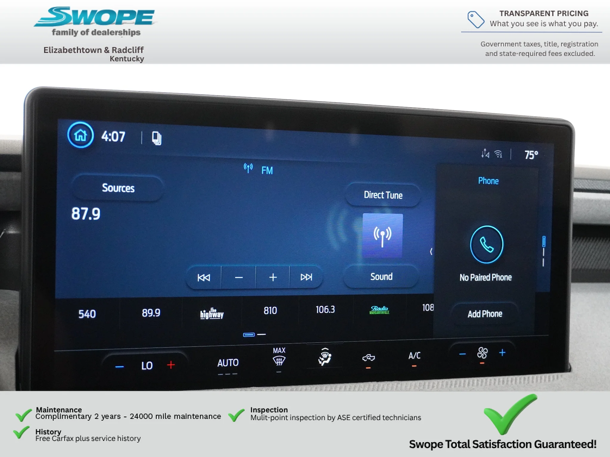 New 2026 Carbonized Gray Metallic Ford XLT image 19