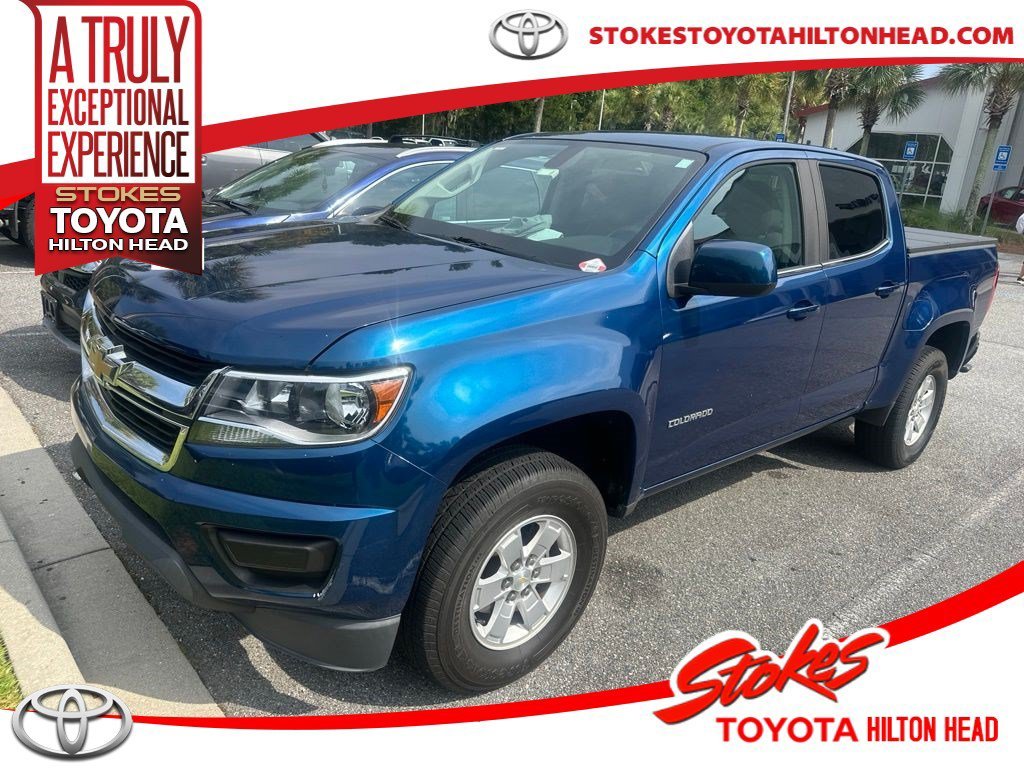 Used 2019 Blue Chevrolet Work Truck image 1