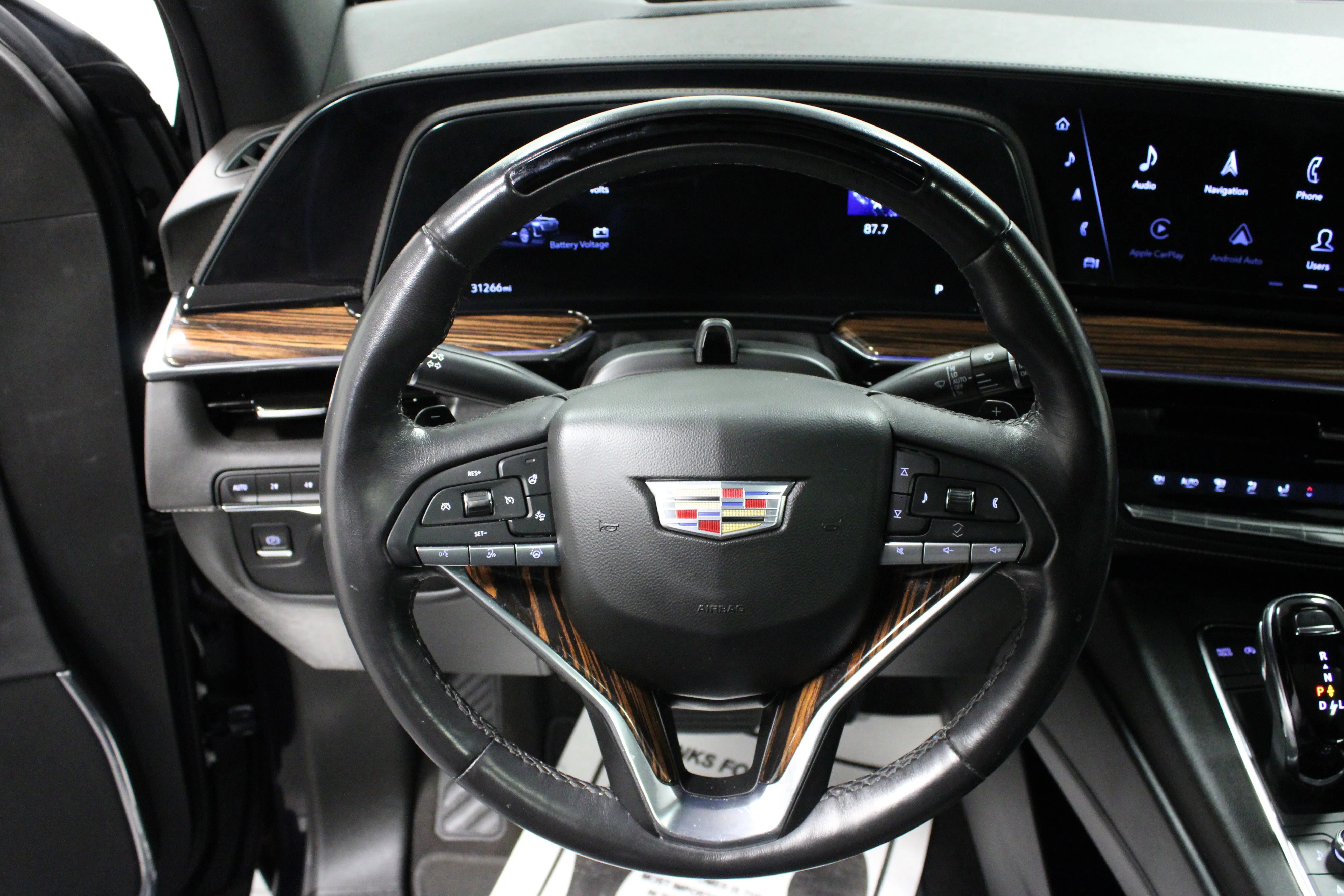 Used 2023 Dark Moon Blue Metallic Cadillac Premium Luxury image 18