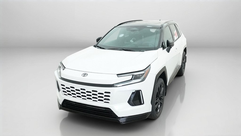 New 2026 Wind Chill Pearl with Midnight Black Metallic roof Toyota XSE image 12