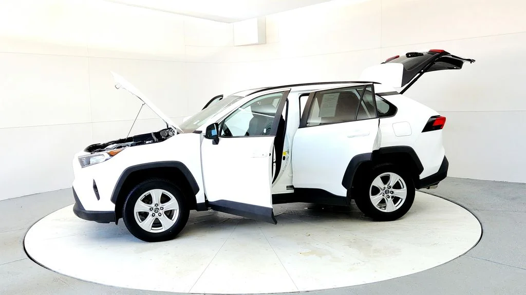 Certified Used 2021 White Toyota XLE image 10