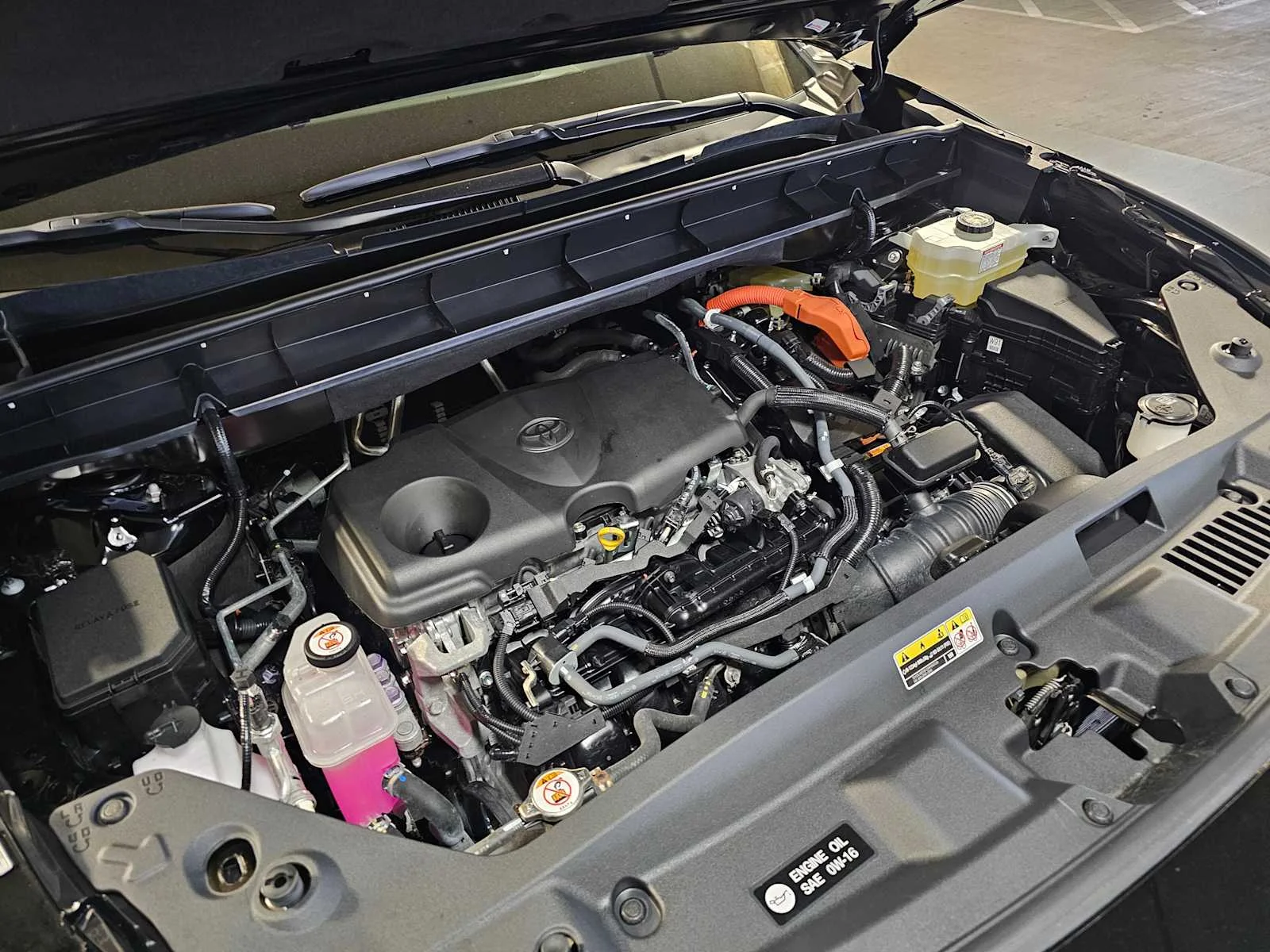 Used 2022 Midnight Black Metallic Toyota Hybrid Platinum image 9