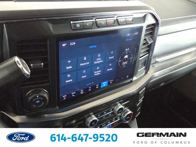 Used 2024 Antimatter Blue Metallic Ford Lariat image 27