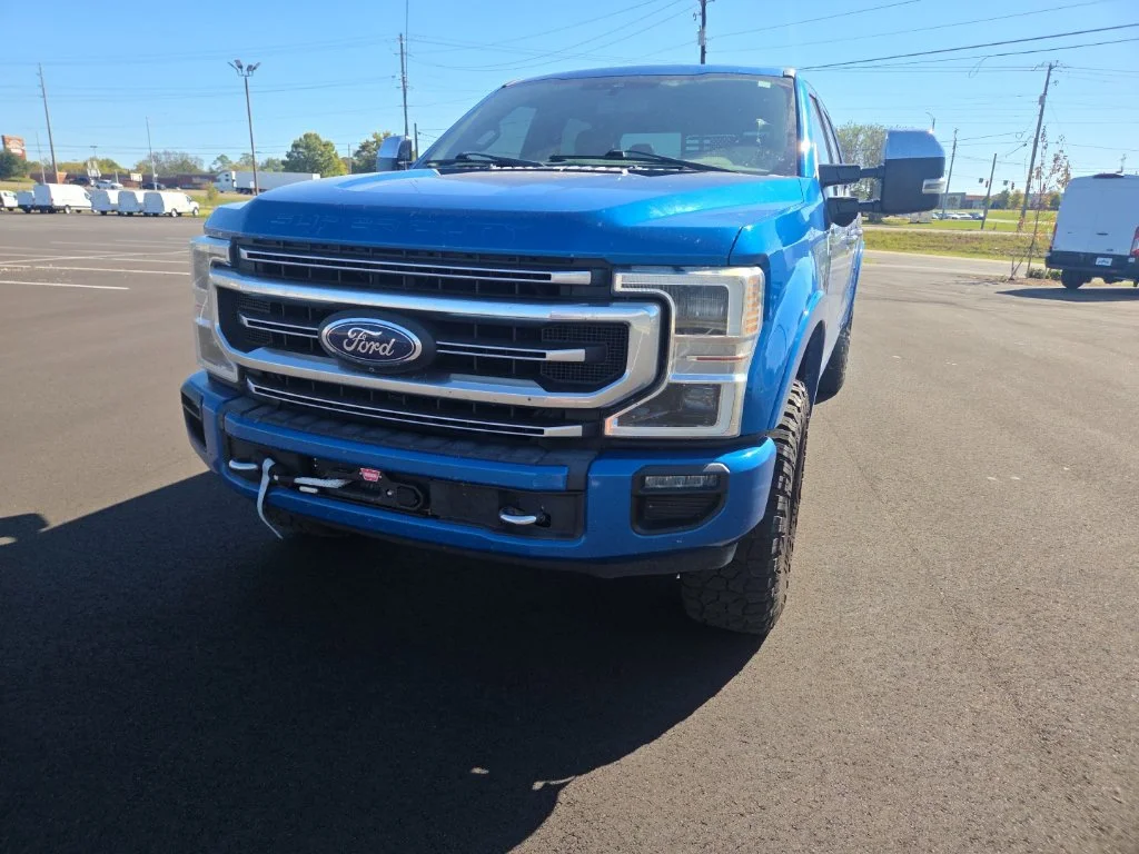 Used 2020 Blue Ford Platinum image 8