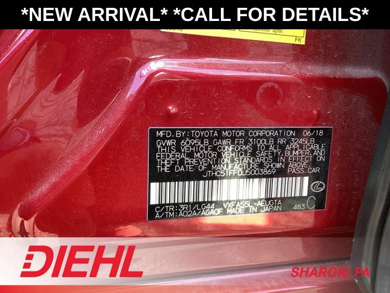 Used 2018 Red Lexus 500 Base image 24