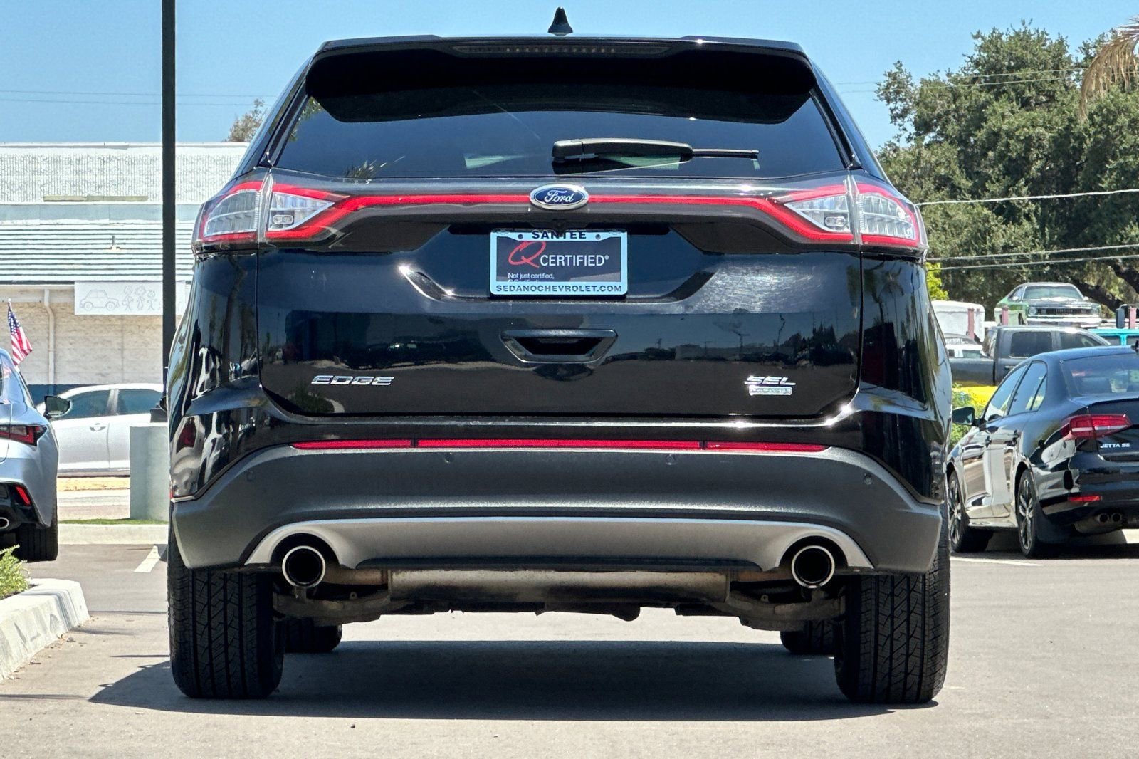 Used 2018 Black Ford SEL image 5