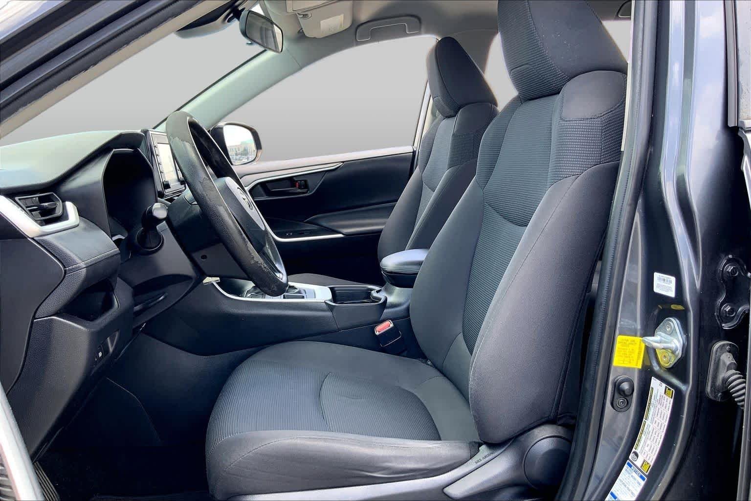 Used 2021 Magnetic Gray Metallic Toyota LE image 8