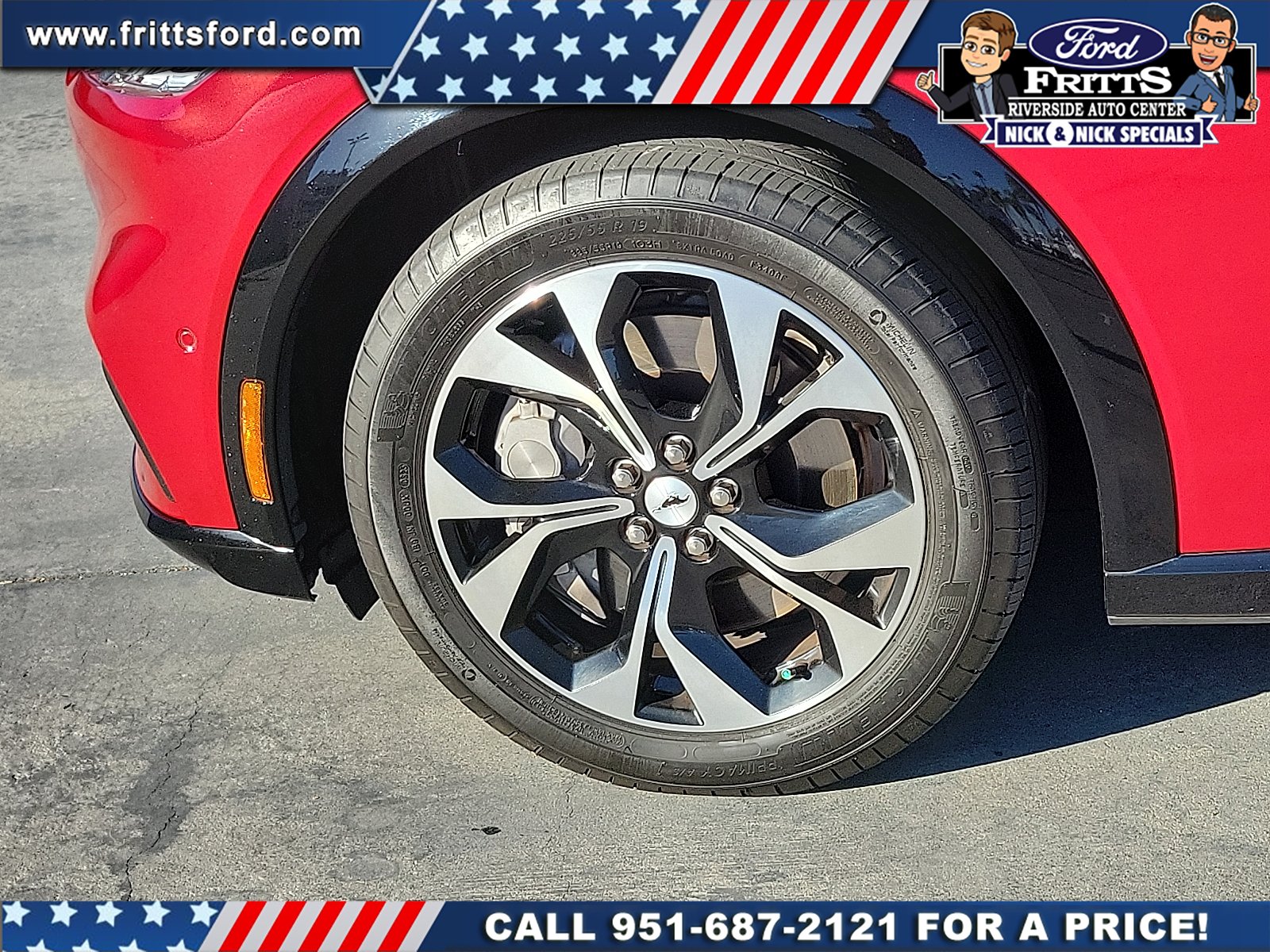 Certified Used 2023 Red Metallic Ford Premium image 20