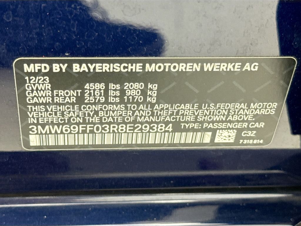Certified Used 2024 Blue BMW 330i image 34