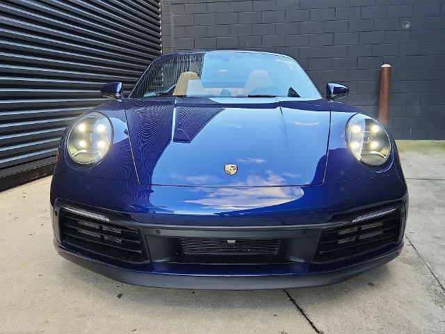 Certified Used 2024 Gentian Blue Metallic   1A Porsche Carrera 4 image 6
