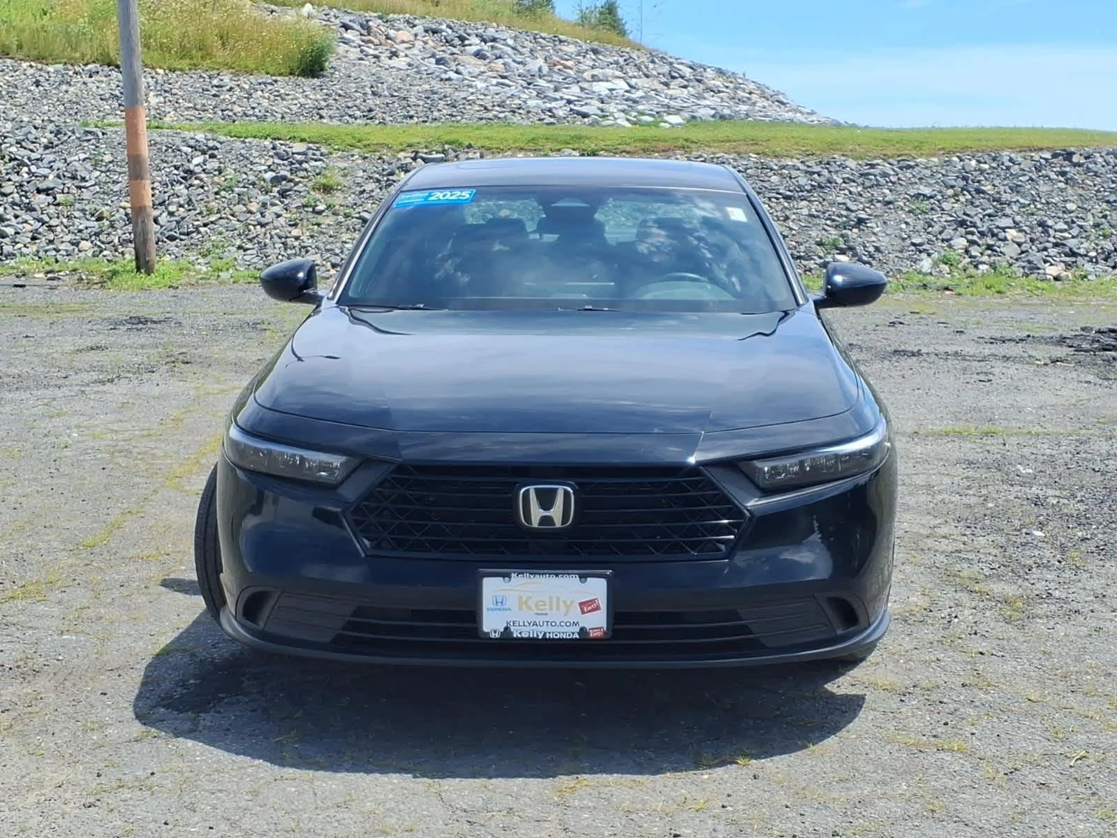 Certified Used 2025 Crystal Black Pearl Honda Sport image 2