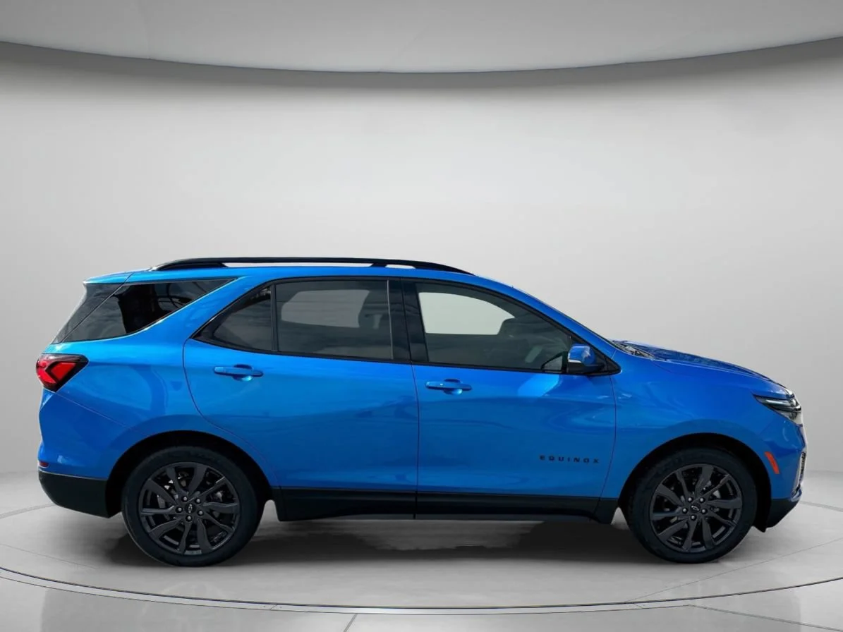Used 2024 Riptide Blue Metallic Chevrolet RS image 9