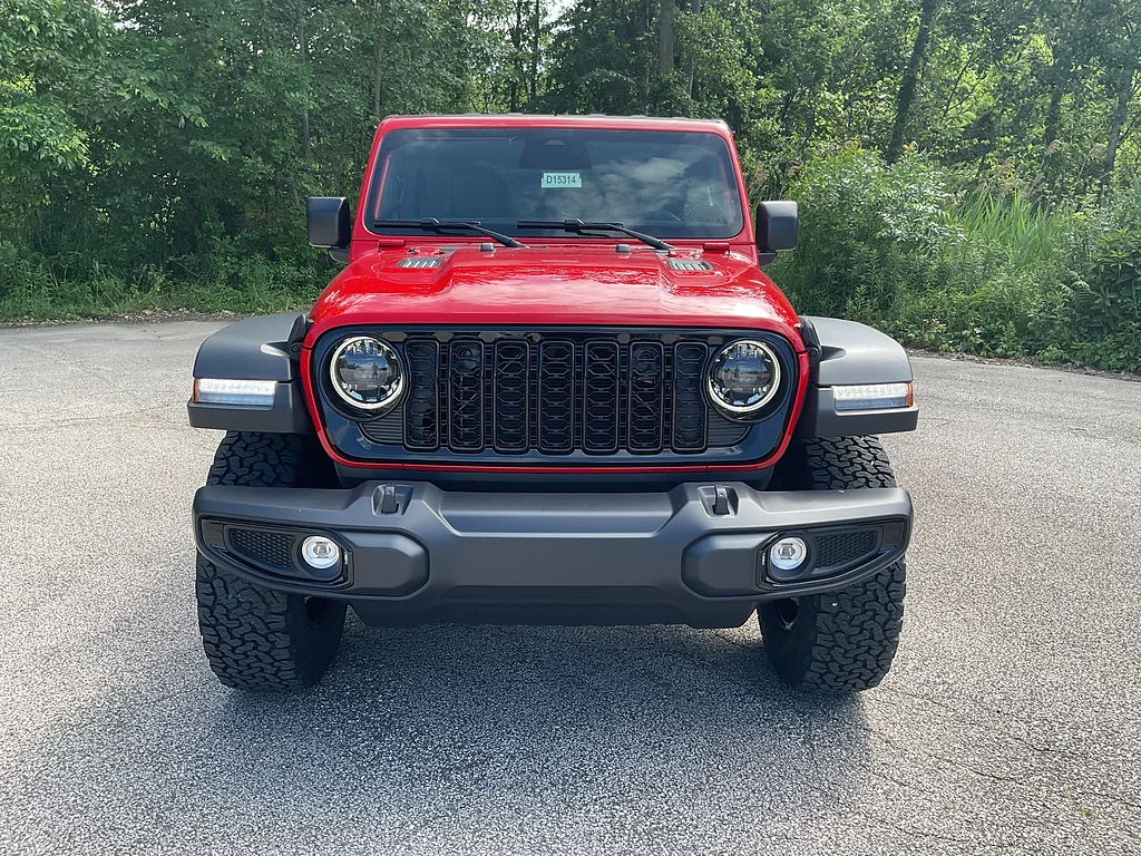 New 2026 Firecracker Red Clearcoat Jeep 4-Door Willys 4x4 image 2