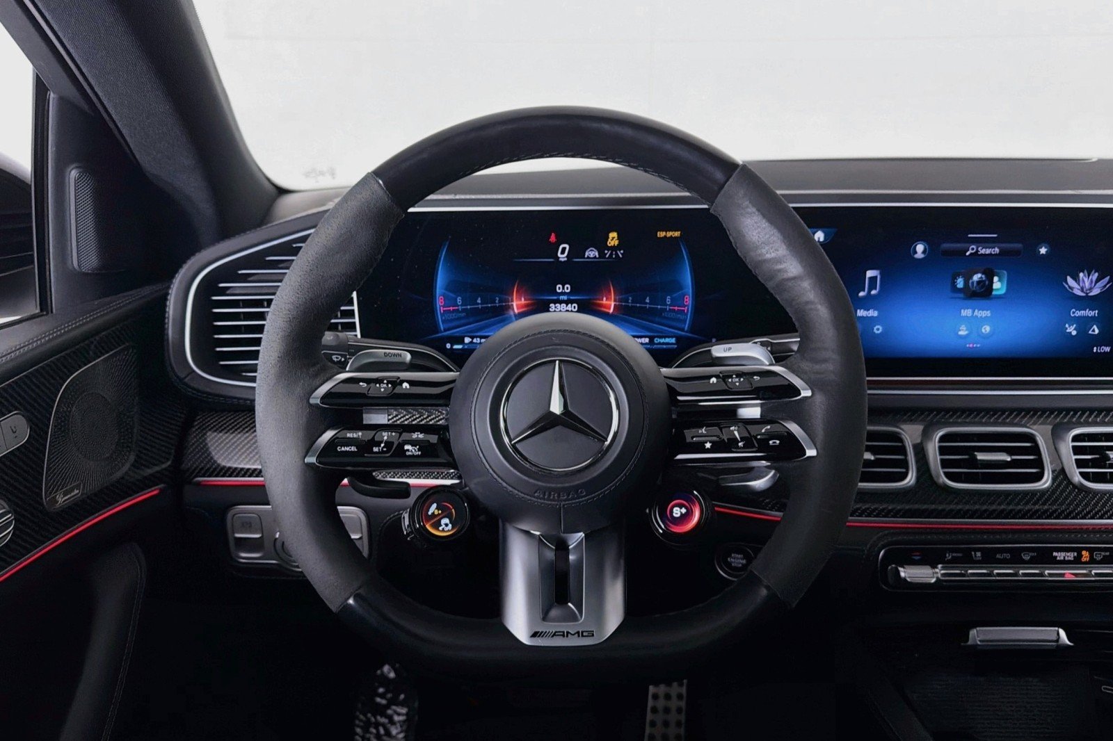 Certified Used 2024 MANUFAKTUR Diamond White Metallic Mercedes-Benz AMG® 53 image 21