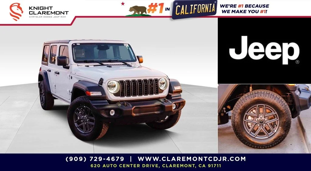 New 2026 White Jeep Sport S image 1