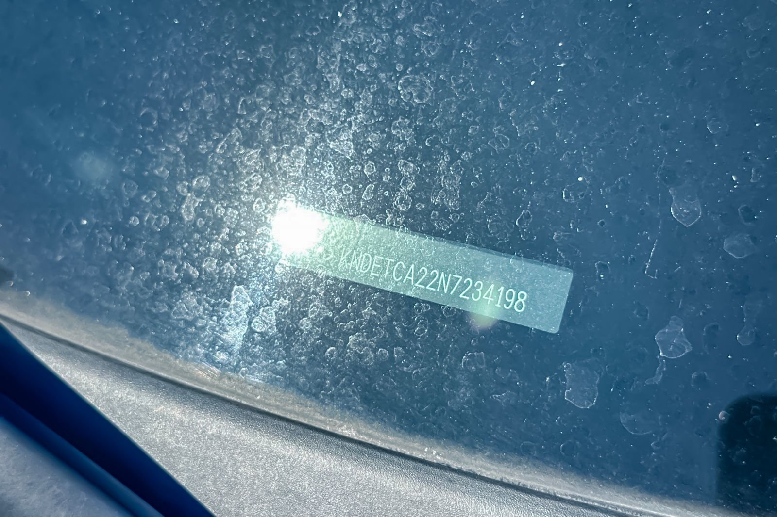 Used 2022 Blue Kia SX image 3