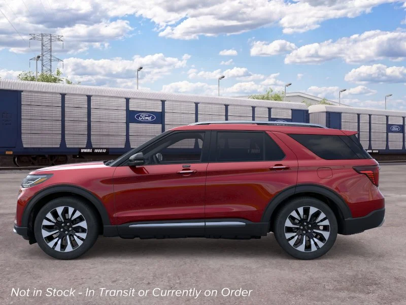 New 2026 Rapid Red Metallic Tinted Clearcoat Ford Platinum™ image 3