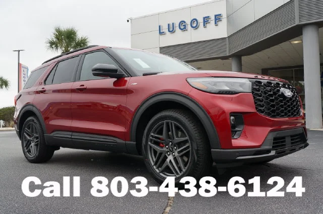 New 2027 Ruby Red Metallic Tinted Clearcoat Ford ST-Line image 1