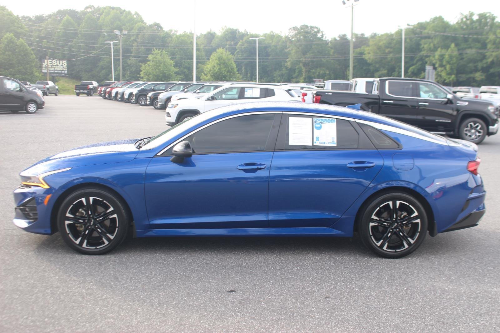 Used 2022 Blue Kia GT-Line image 4