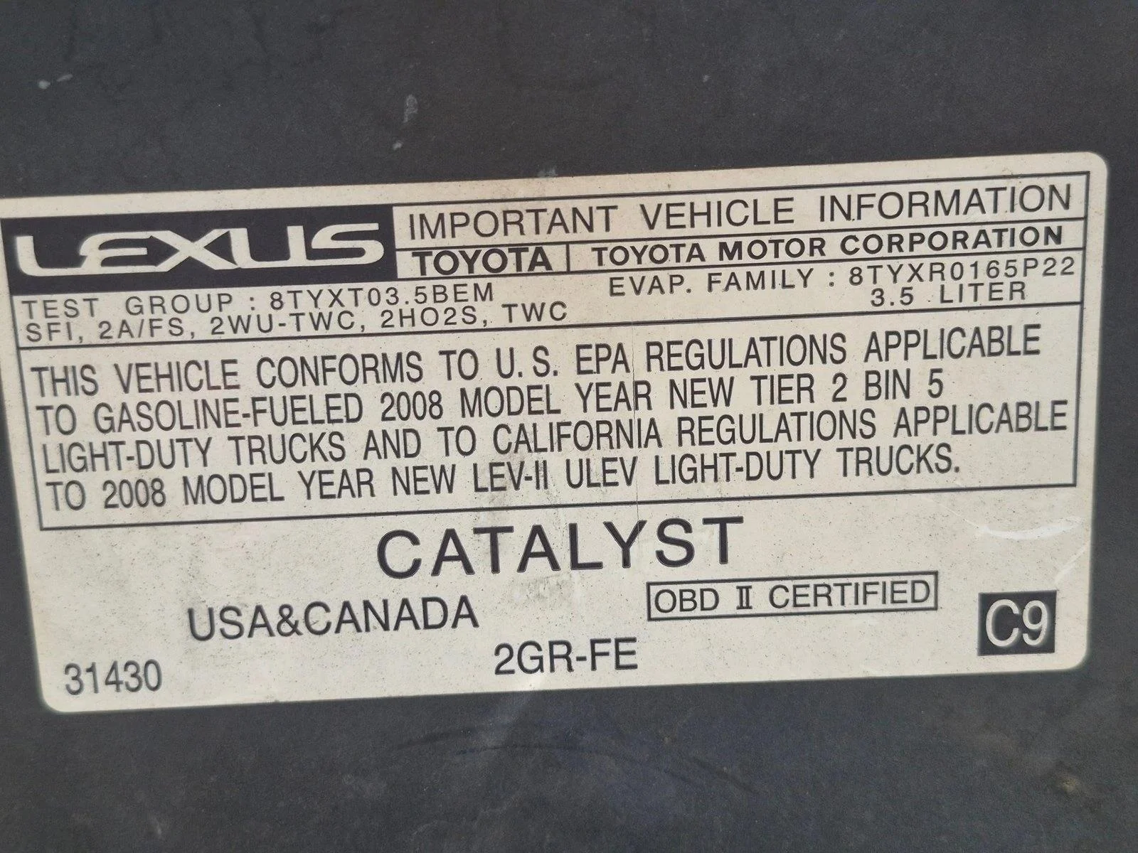 Used 2008 Silver/Gray Lexus  image 20