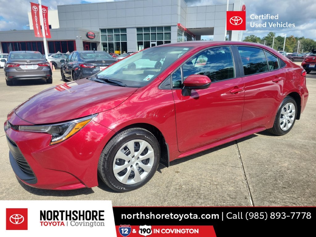 Certified Used 2026 Red Toyota LE image 1