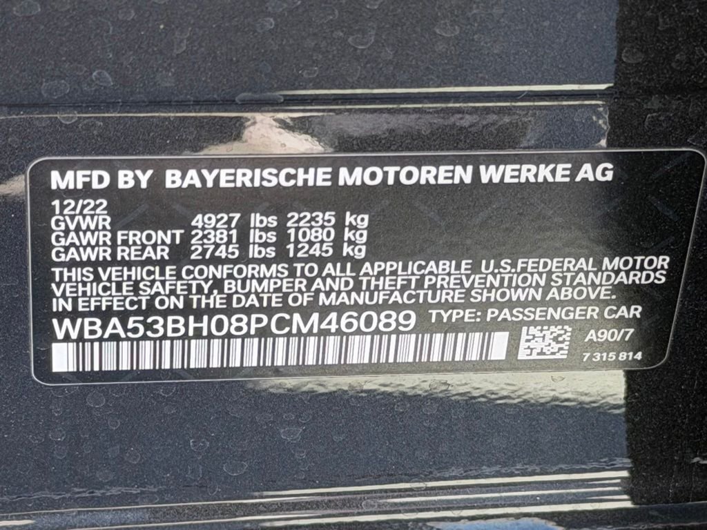 Certified Used 2023 Gray BMW 530i image 32