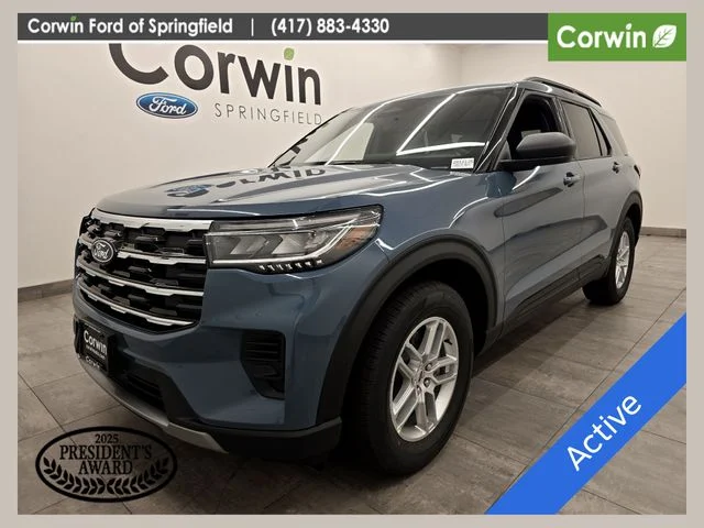 New 2027 Vapor Blue Metallic Ford Active image 1