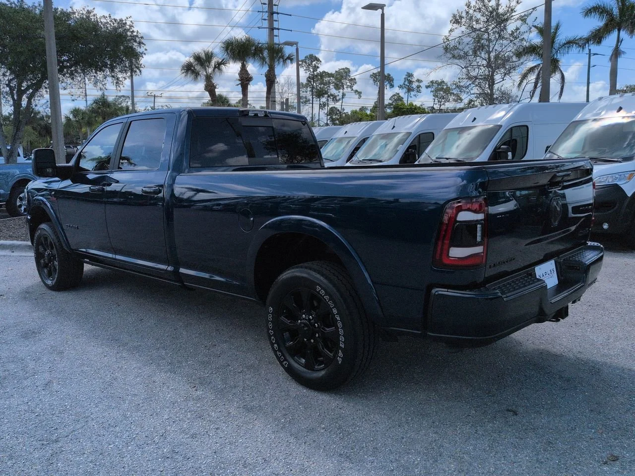 Used 2024 Patriot Blue Pearlcoat Ram Limited image 7
