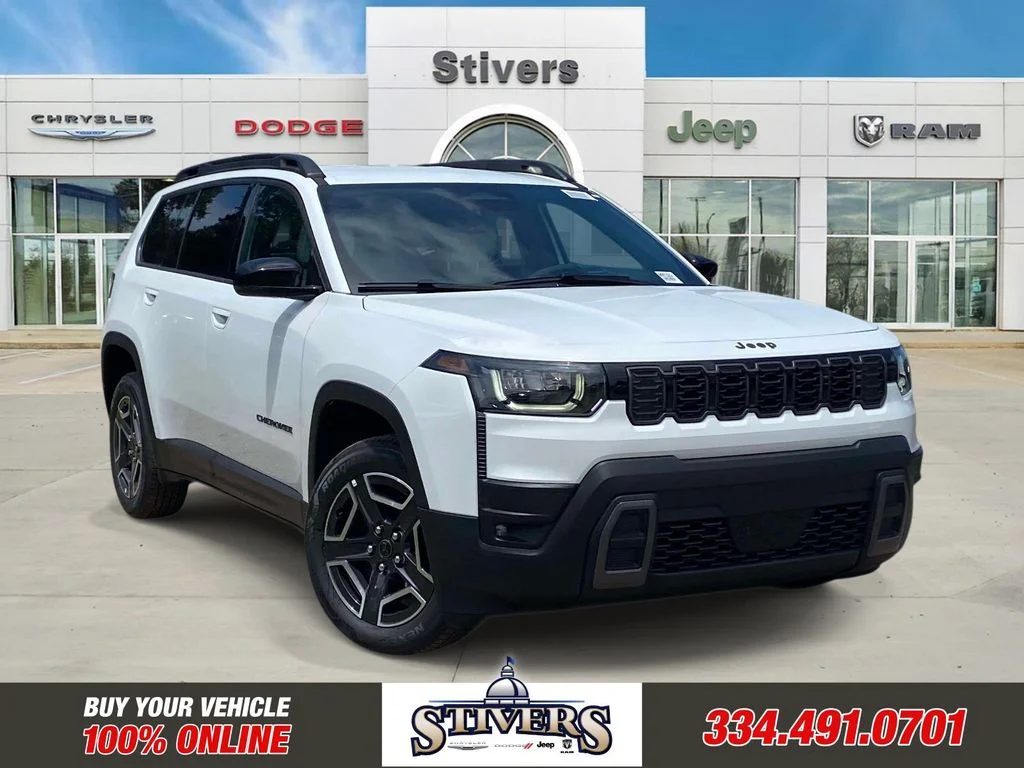 New 2026 Bright White Clear-Coat Exterior Paint Jeep Limited image 1
