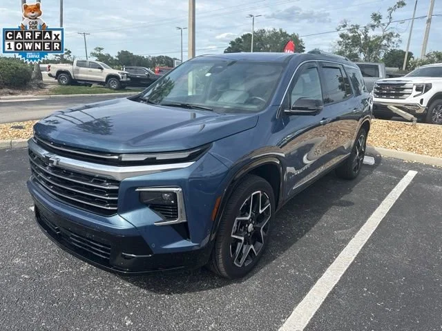 Used 2026 Lakeshore Blue Metallic Chevrolet High Country image 1