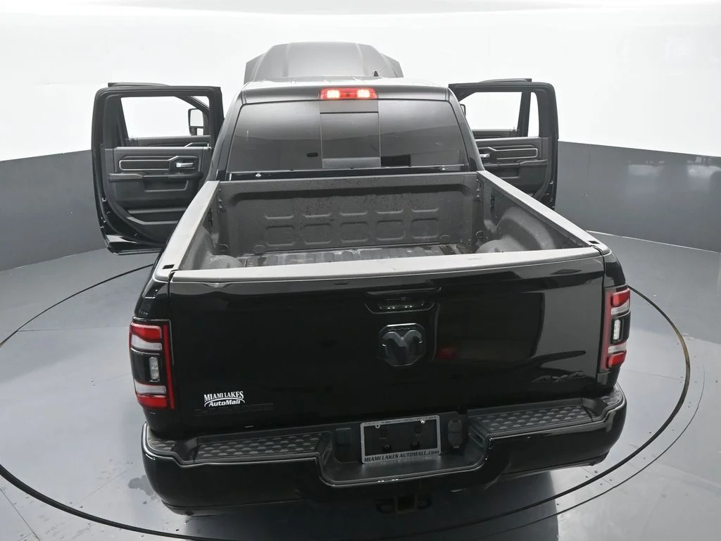 Used 2024 Diamond Black Crystal Pearlcoat Ram Laramie image 74