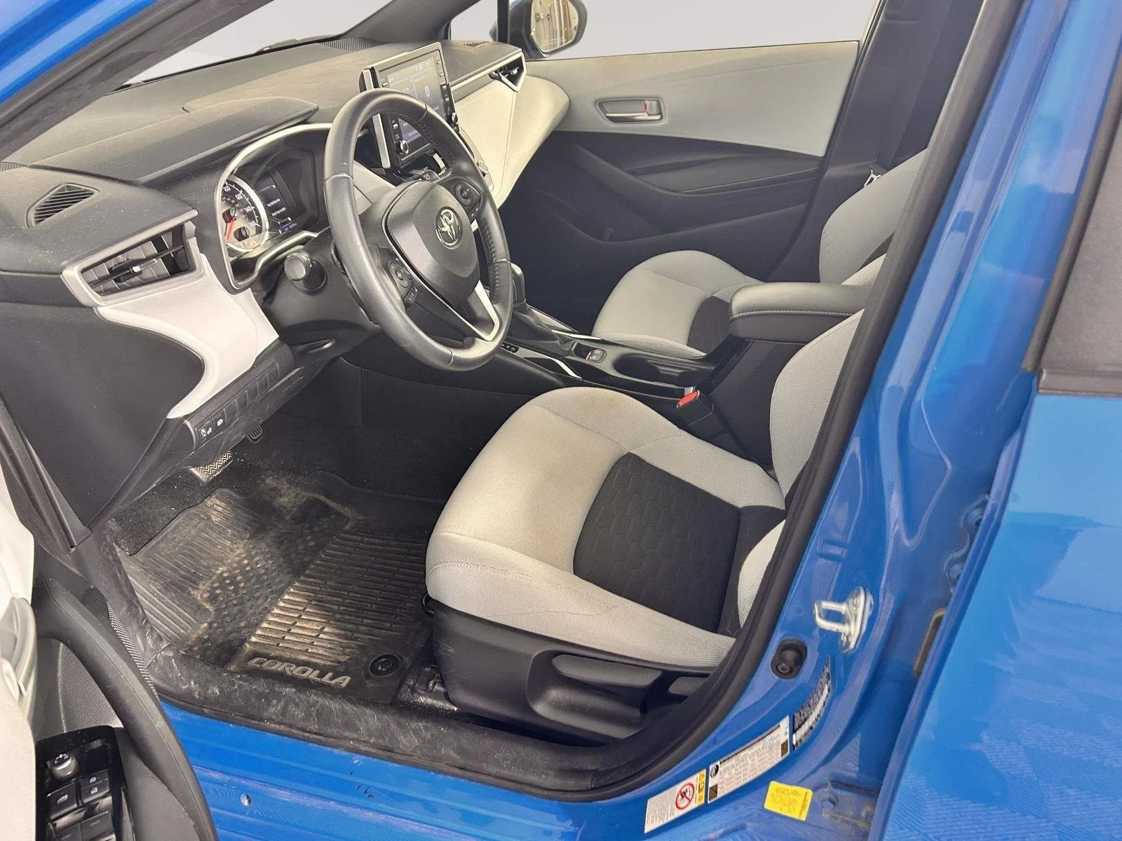 Used 2019 Blue Flame Toyota SE image 2