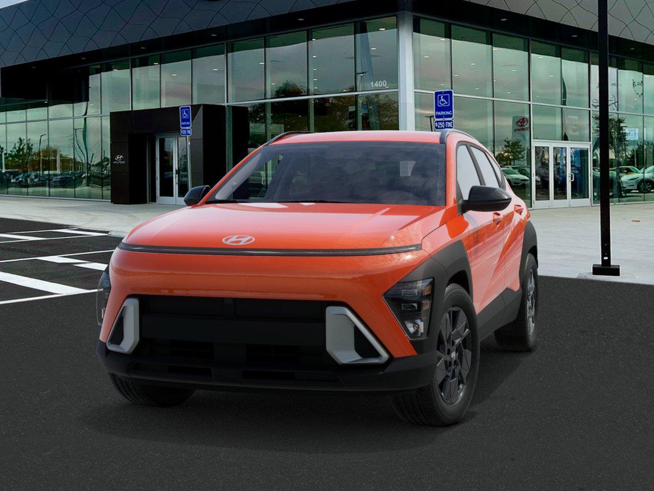 New 2027 Soultronic Orange Pearl Hyundai SEL Sport FWD image 6