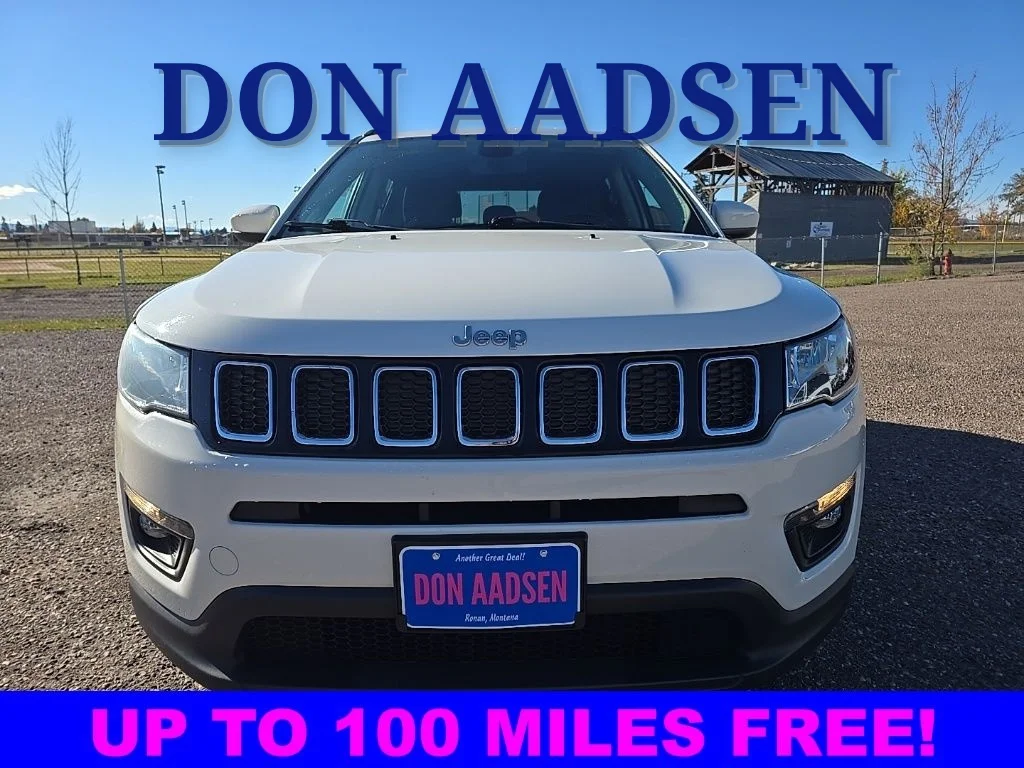 Used 2020 Jeep Compass Latitude with VIN 3C4NJDBB3LT239798 for sale in Ronan, MT