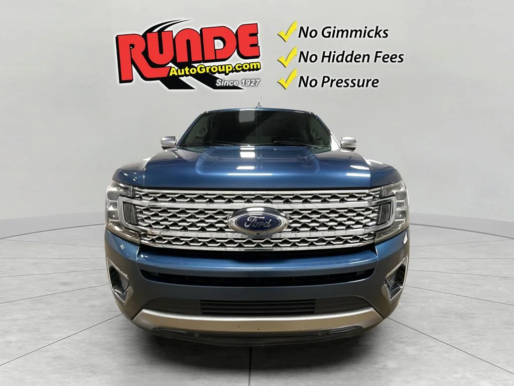 Used 2020 Blue Metallic Ford Platinum image 9