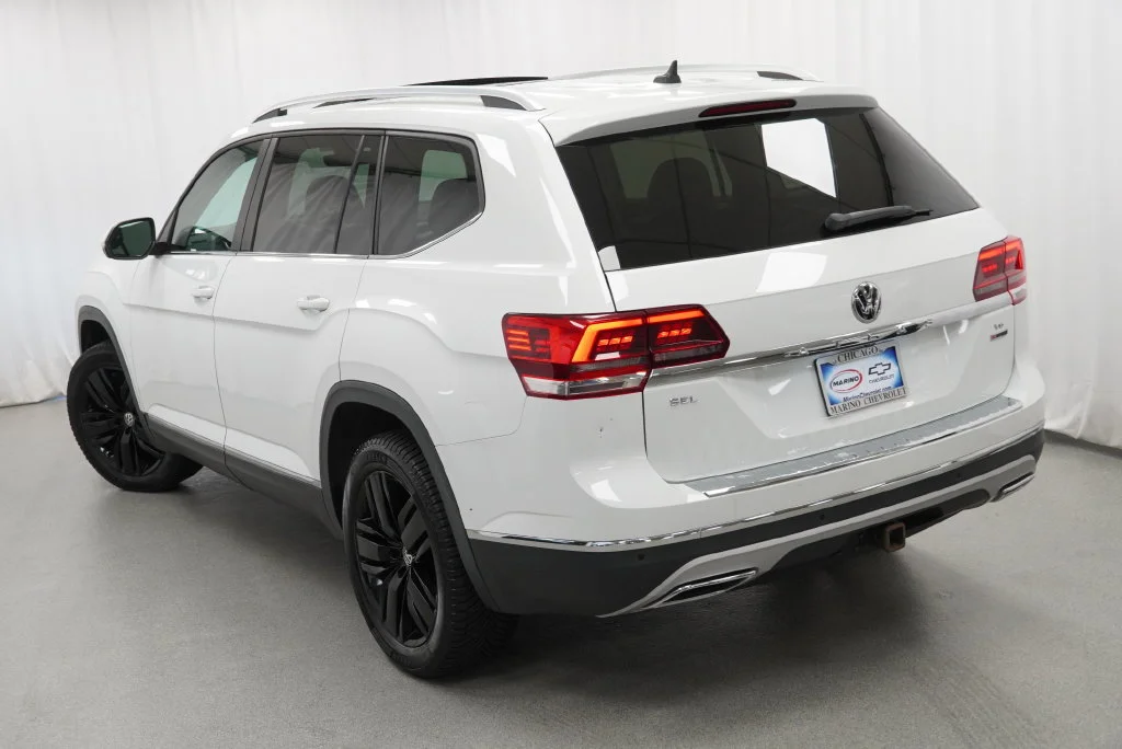 Used 2019 White Volkswagen 3.6L V6 SEL image 43