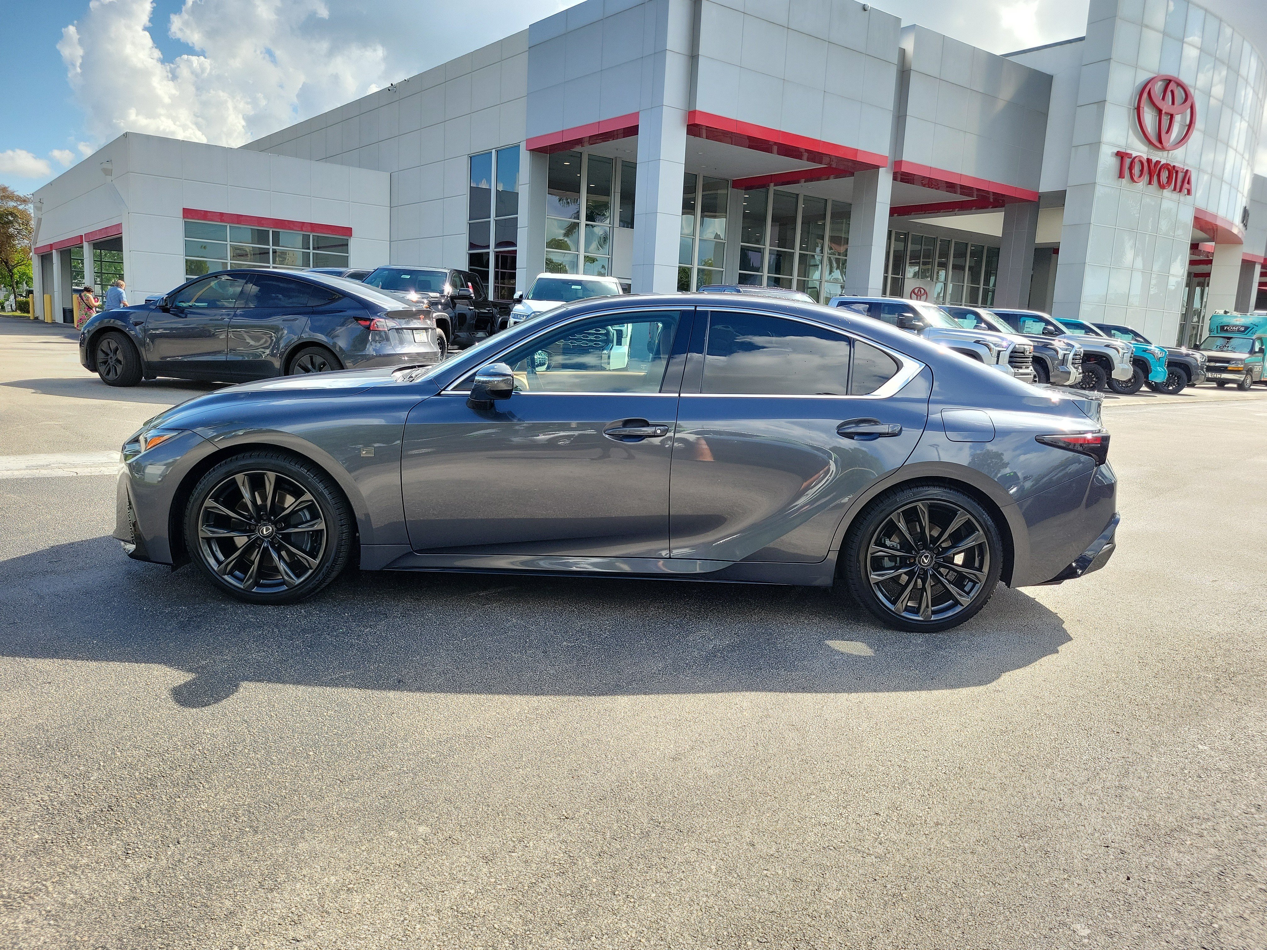 Used 2024 Gray Lexus IS 350 F SPORT Design image 8